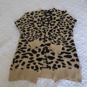 Leopard cardigan